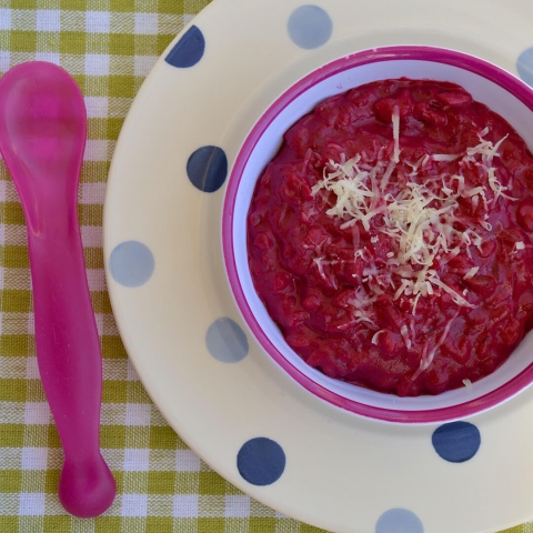 Beetroot Risotto for Babies