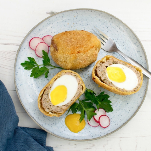 Baked Scotch Eggs for Toddlers