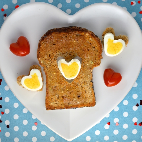 A 'Hearty' Valentine's Breakfast