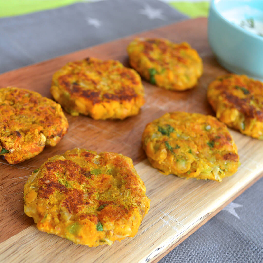 Chickpea Patties for Babies & Toddlers Recipe | 10m + | Organix