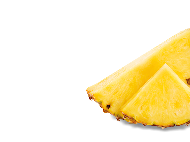 Pineapple slices