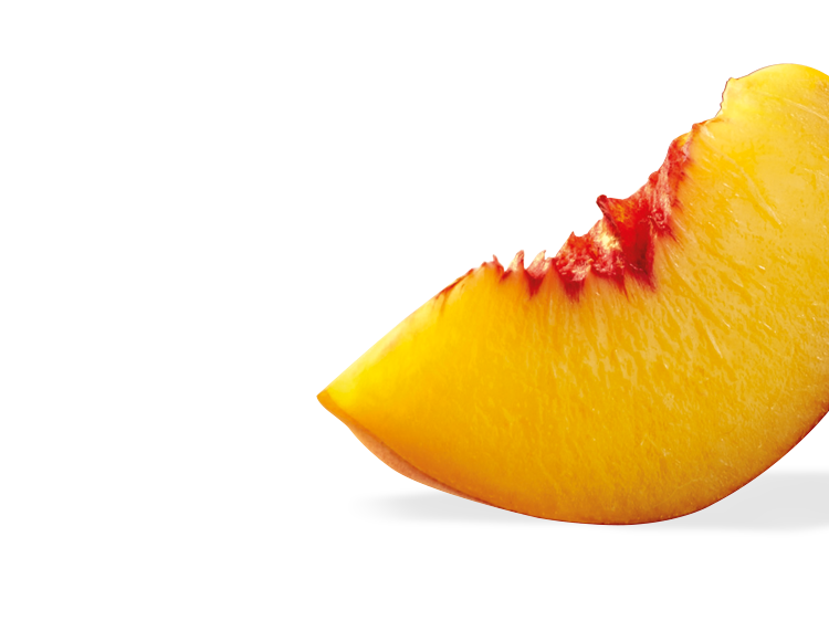 Peach slice