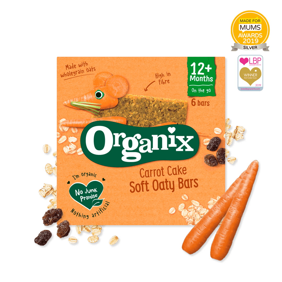 Organix Carrot Cake Soft Oaty Bars