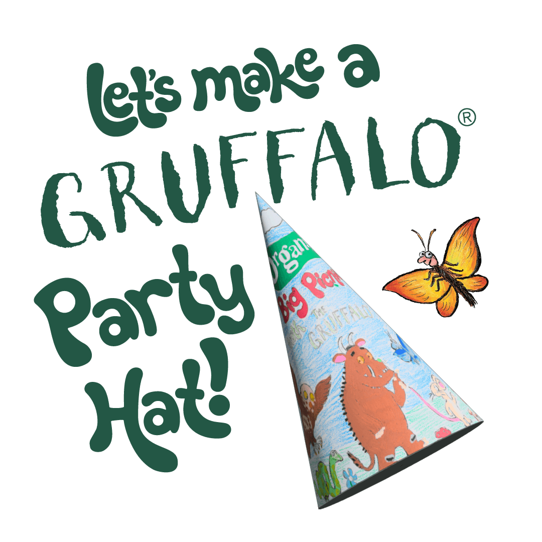 Let's make a Gruffalo Party Hat!