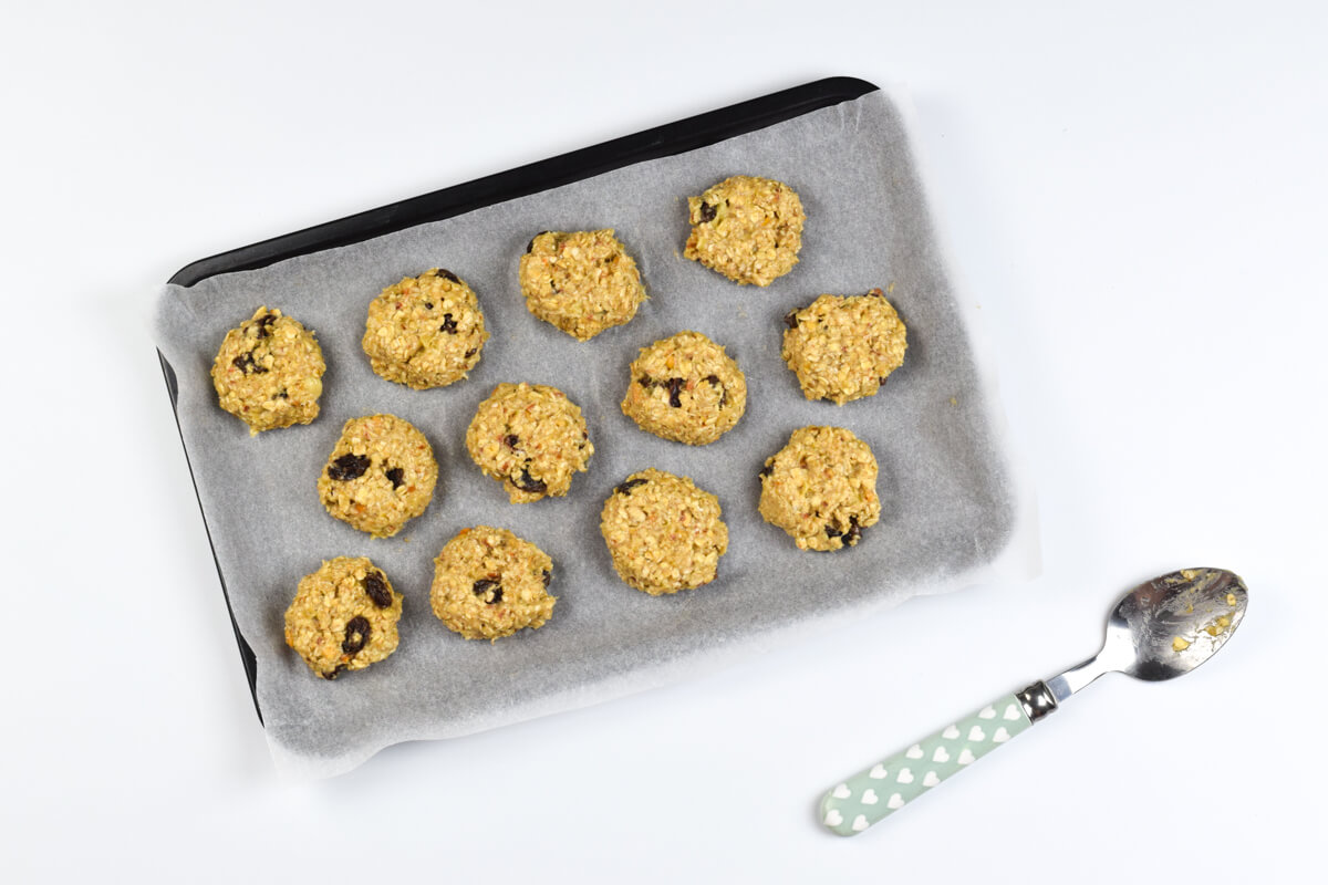 Peanut Butter Raisin Cookies Step 3