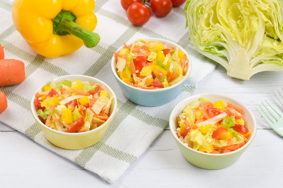 Rainbow Salad Pots_Step 4