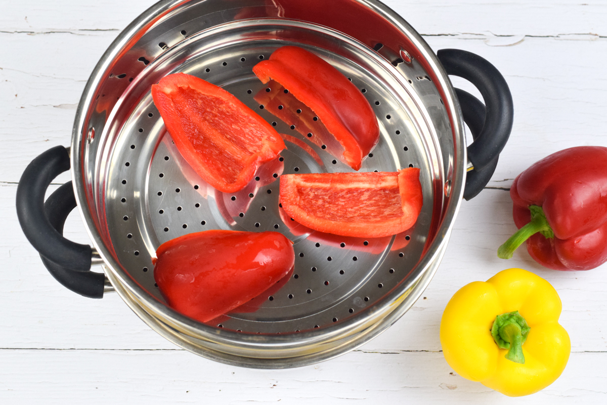 Steamed Pepper Step 2