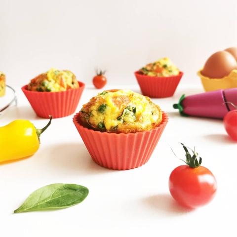 Aubergine Muffins